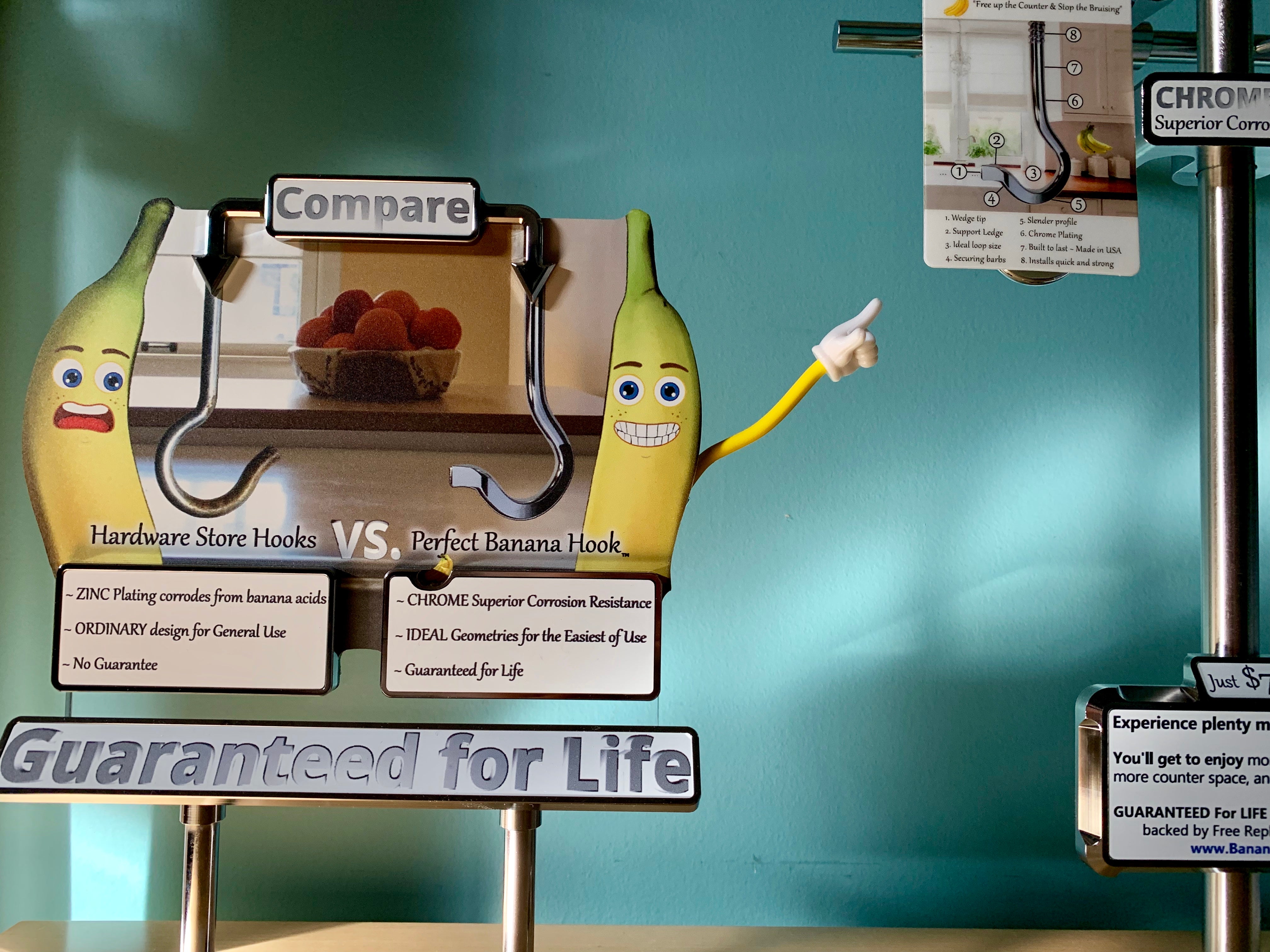 Perfect Banana Hook ~ Chrome