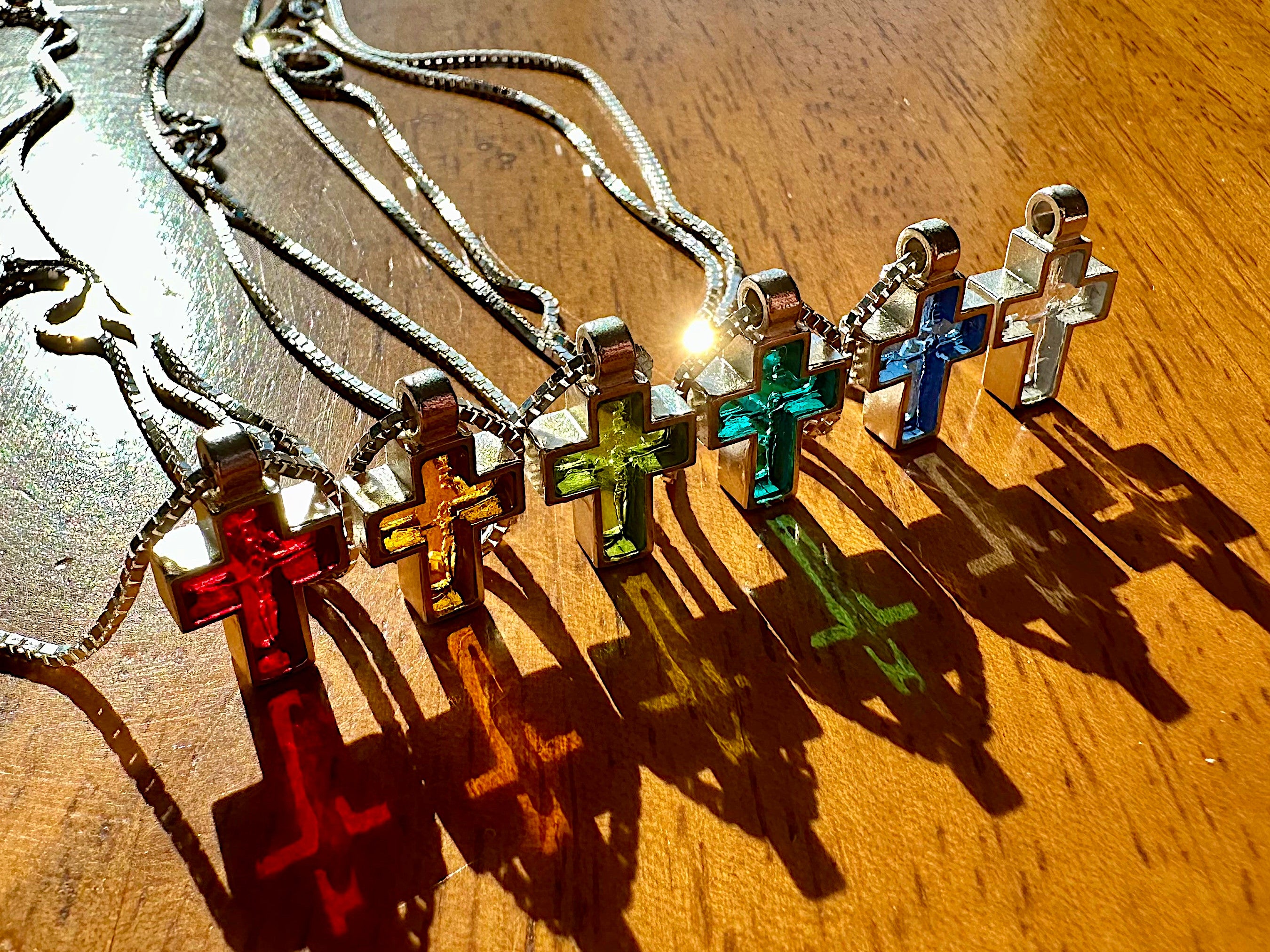 Son Jewel - Crosses made from Light