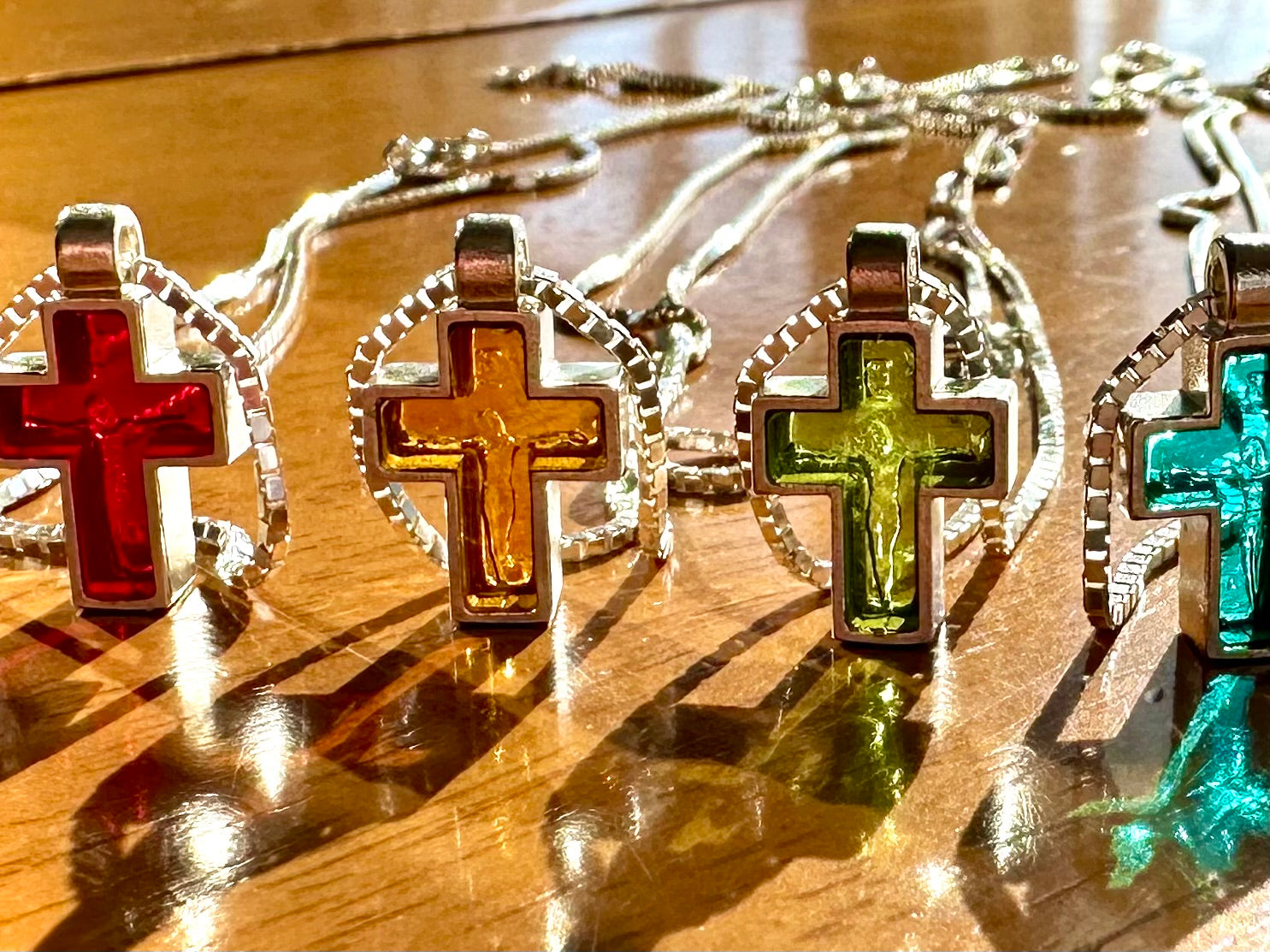 Son Jewel - Crosses made from Light